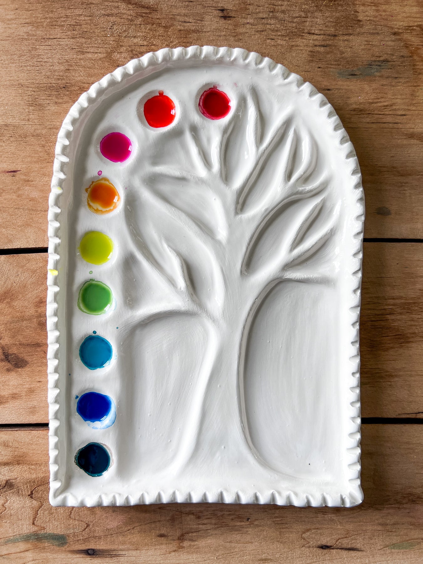 Winter Tree Paint Palette – This is Happiness Studio